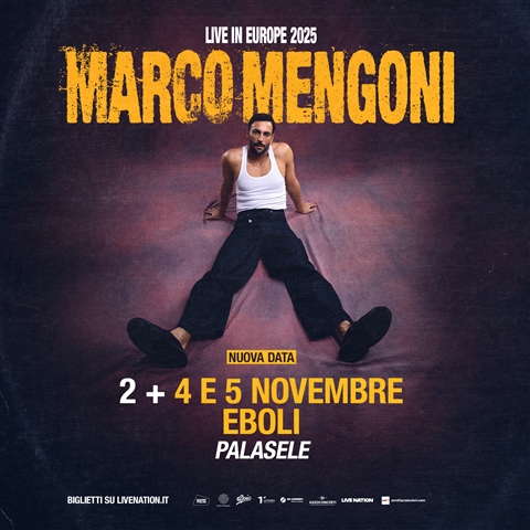 MARCO MENGONI LIVE IN EUROPE 2025
